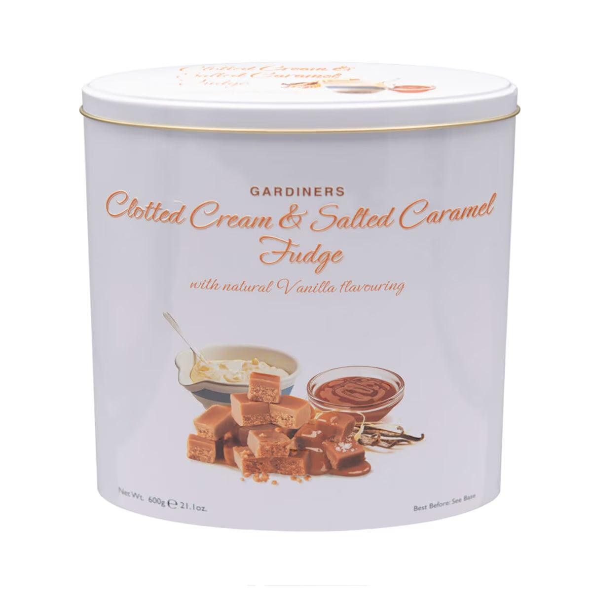 Buy now from NonynanaEssential  Gardiners Clotted Cream & Salted Caramel Fudge, 600G Gardiners