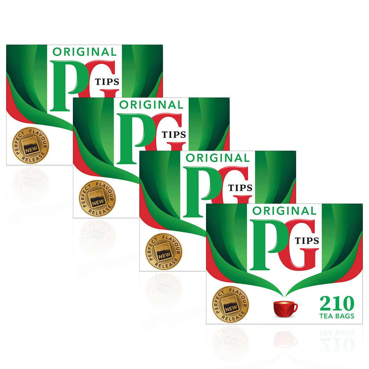 Buy now from NonynanaEssential  PG Tips Tea Bags, 4 X 210 Pack PG Tips