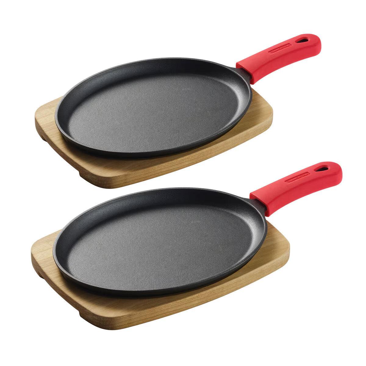 Buy now from NonynanaEssential  Tramontina Fajita Pan Set, 4 Piece Tramontina