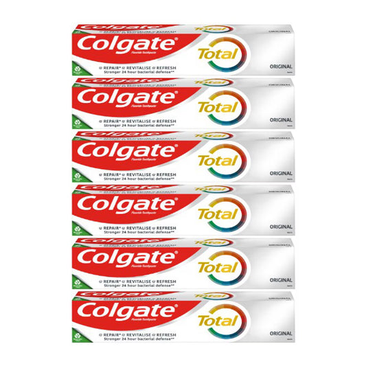 Colgate Toothpaste Total Original Care, 6 X 125Ml - Nonynana