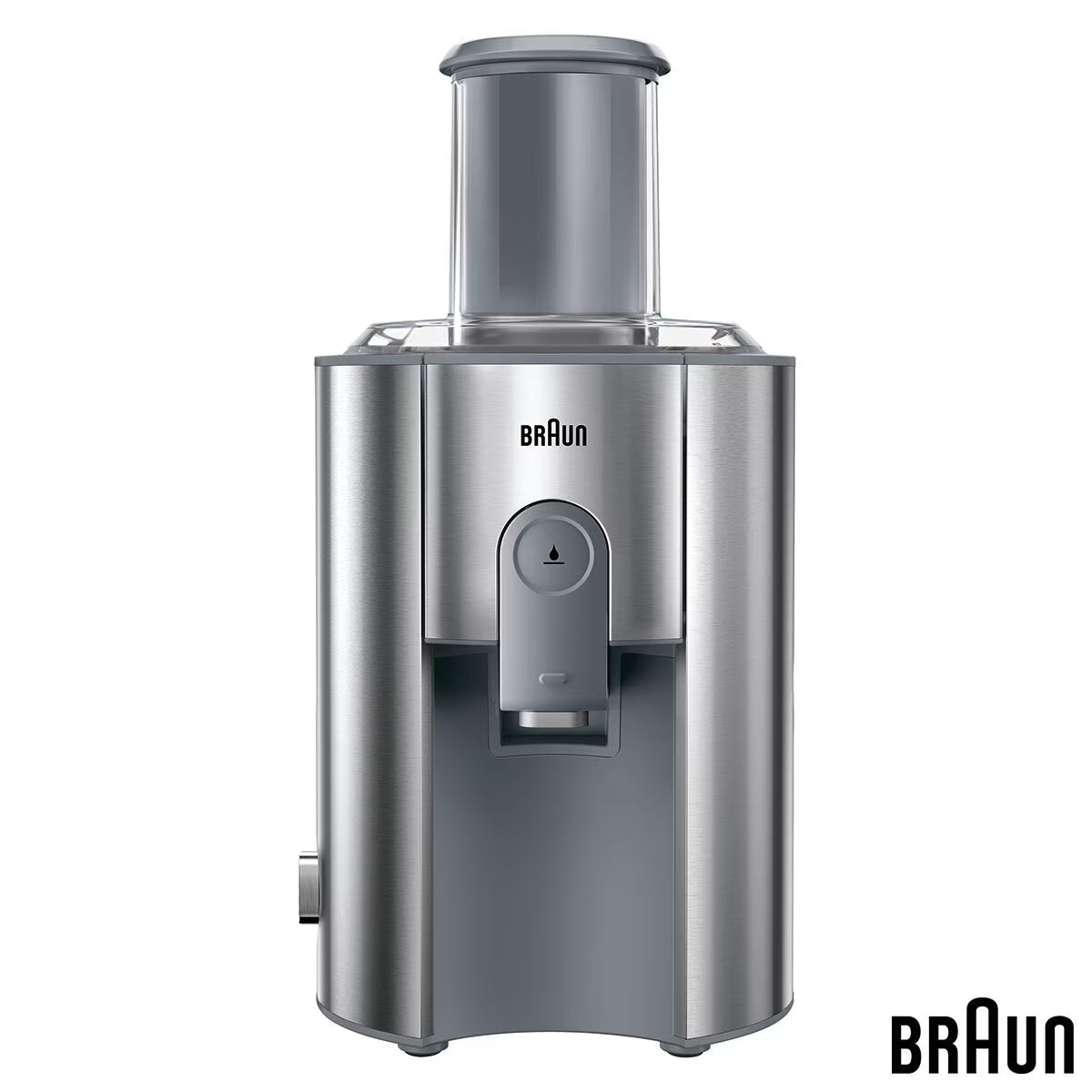 Buy now from NonynanaEssential  Braun 1.25L Spin Juicer 1000W in Grey, J700 Braun