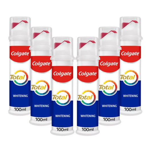 Colgate Total Whitening Toothpaste, 6 X 100Ml - Nonynana