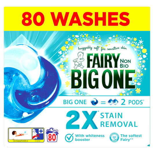 Fairy the Big One Non Bio Pods, 80 Wash - Nonynana