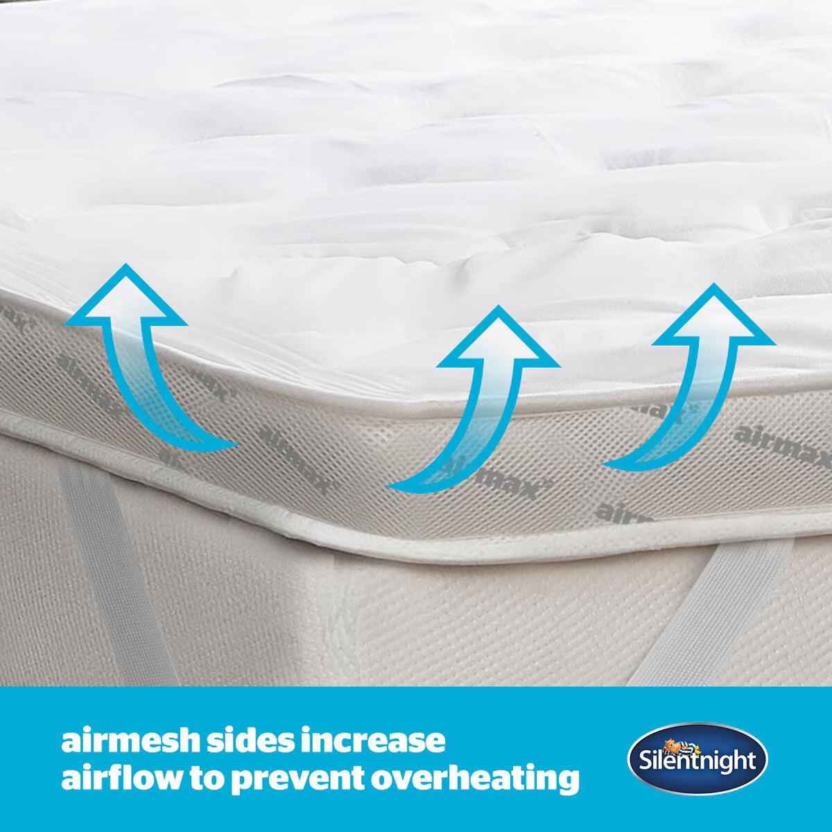 Buy now from NonynanaEssential  Silentnight Airmax 800 Mattress Topper in 4 Sizes Silentnight