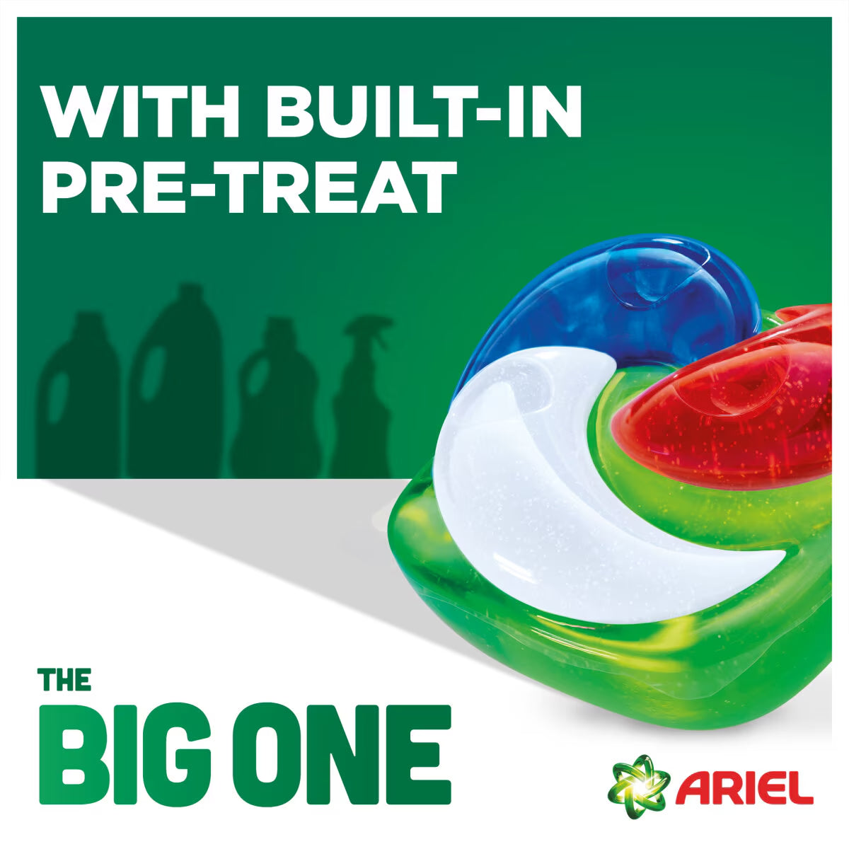 Ariel the Big One Laundry Liquid Pods Original, 80 Wash - Nonynana