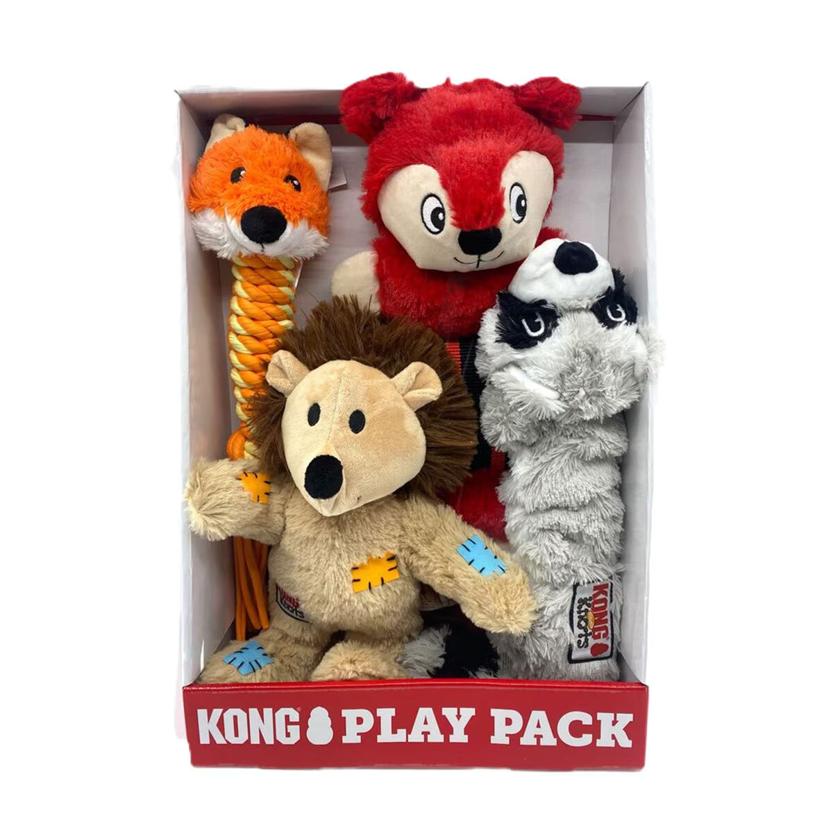 Kong Play Pack Dog Toys, 4 Pack - Nonynana