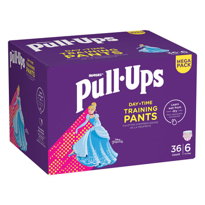 Huggies Pull-Ups Day Time Girl Training Pants Size 6, 36 Pack - Nonynana