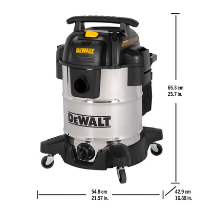 DEWALT® Wet & Dry Corded Vacuum Cleaner, 38 Litre with 2.1M Hose