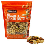 Buy now from NonynanaEssential  Kirkland Signature Unsalted Mixed Nuts Bag, 1.13Kg Kirkland Signature