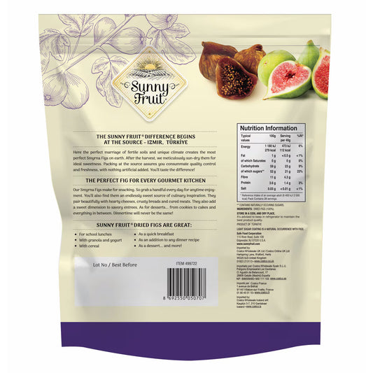 Sunny Fruit Dried Figs, 1.13Kg - Nonynana