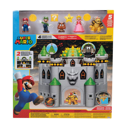 Nintendo™ Bowser Castle Playset with 5 Super Mario™ Figures - Nonynana