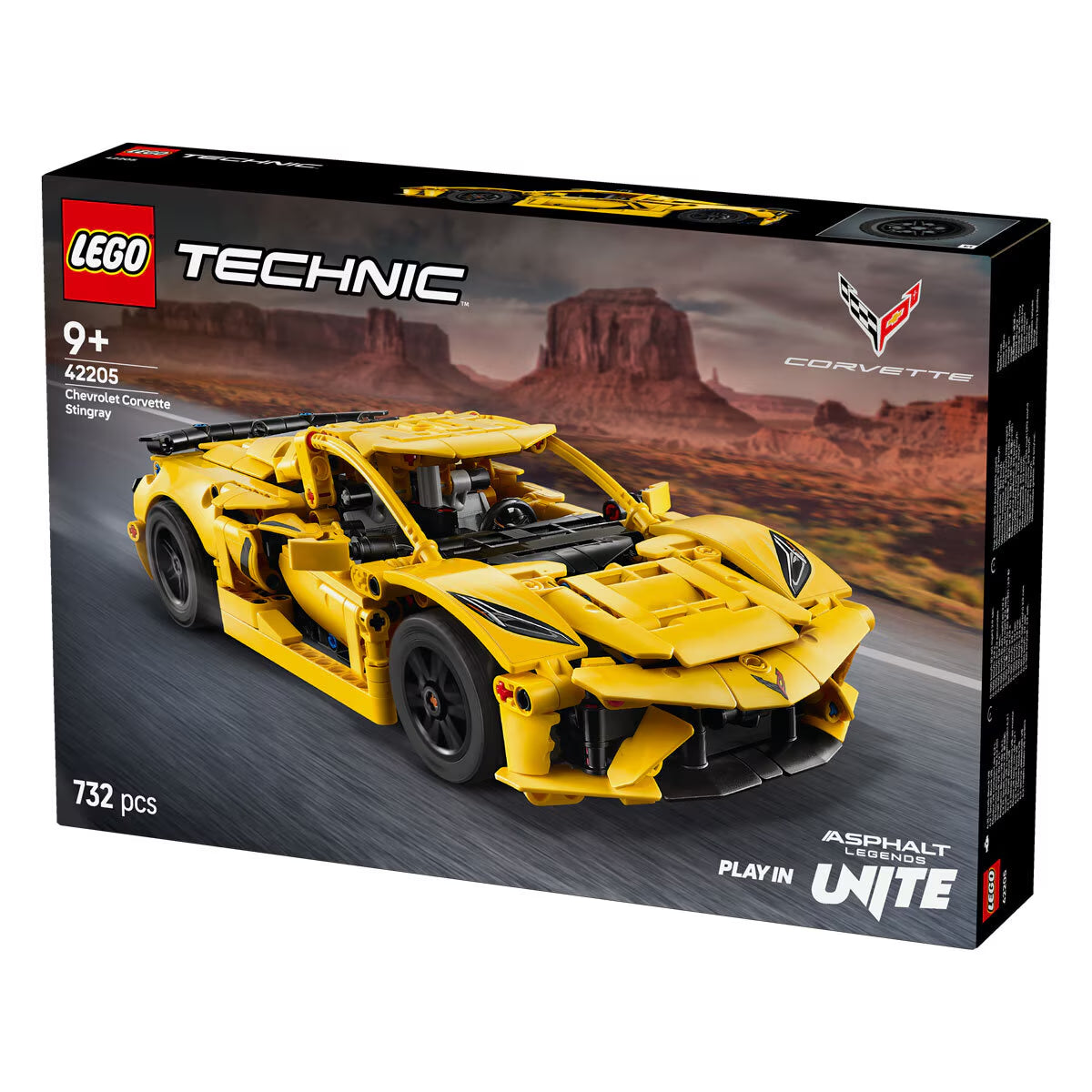 LEGO Technic Chevrolet Corvette Stingray - Model 42205 (9+ Years)