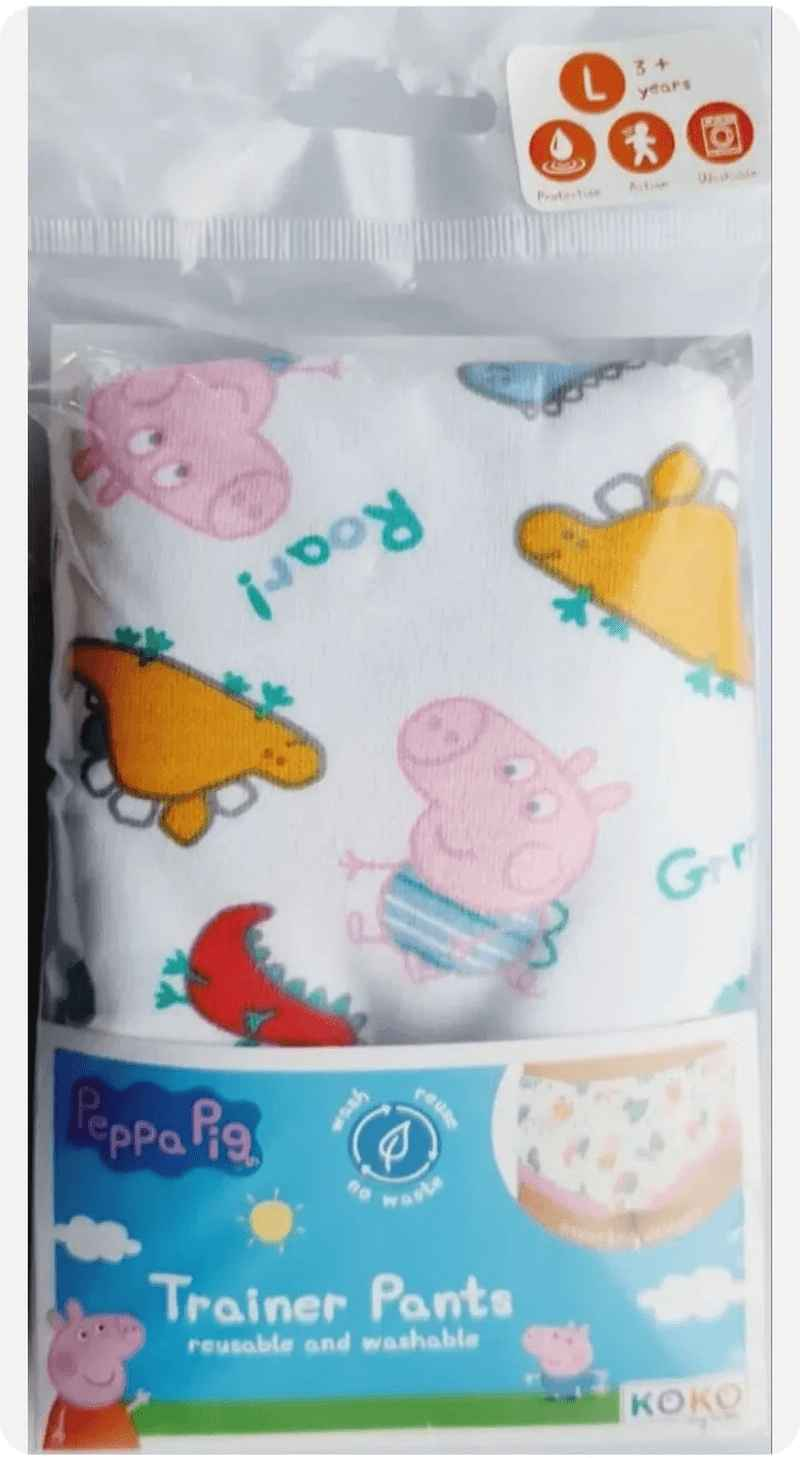 Baby Trainer Pants Peppa Pig Trainer Pants KOKO Kids Reusable Washable Unisex Toddler Potty Training - Nonynana