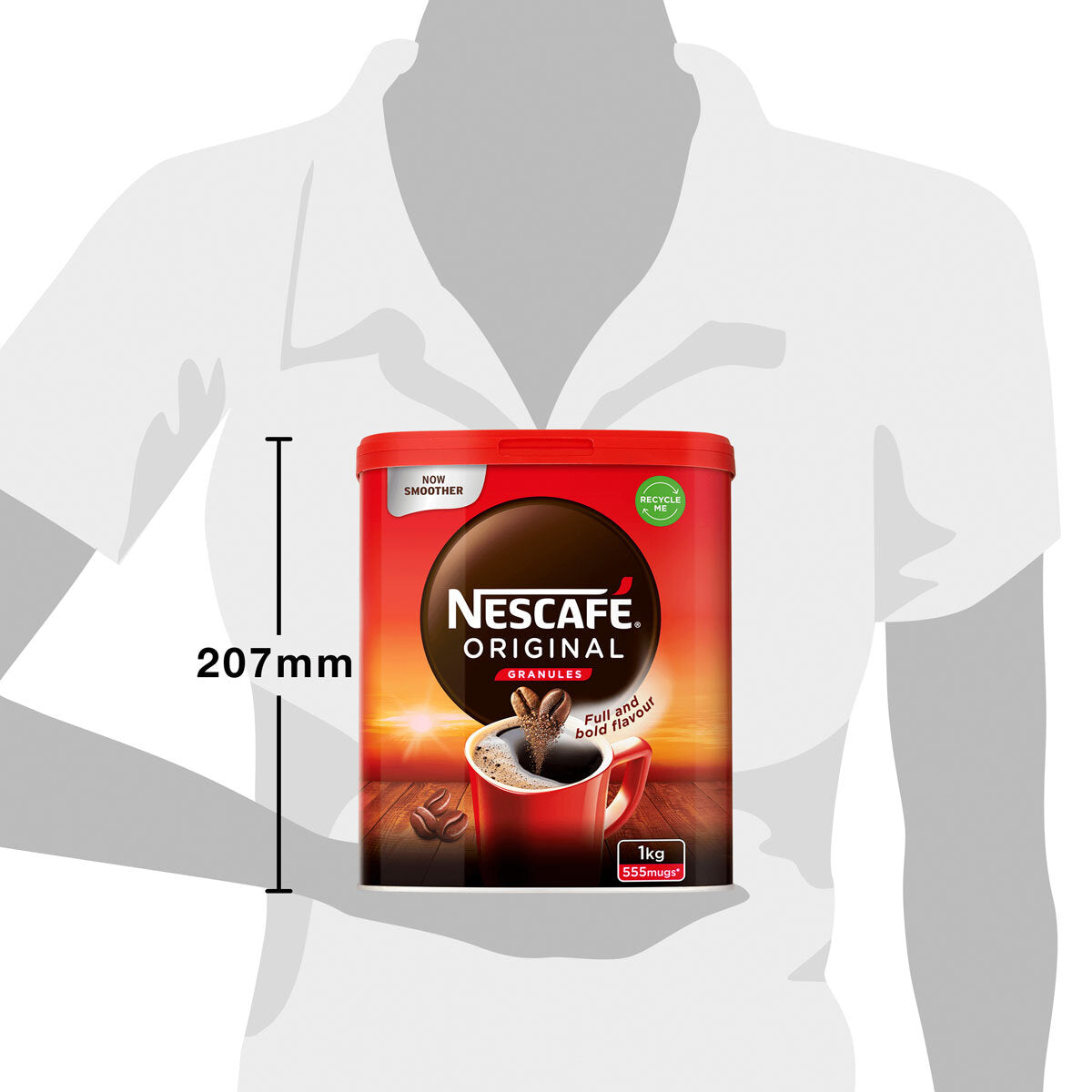 Buy now from NonynanaEssential  Nescafe Original Instant Coffee Granules, 1Kg Nescafé