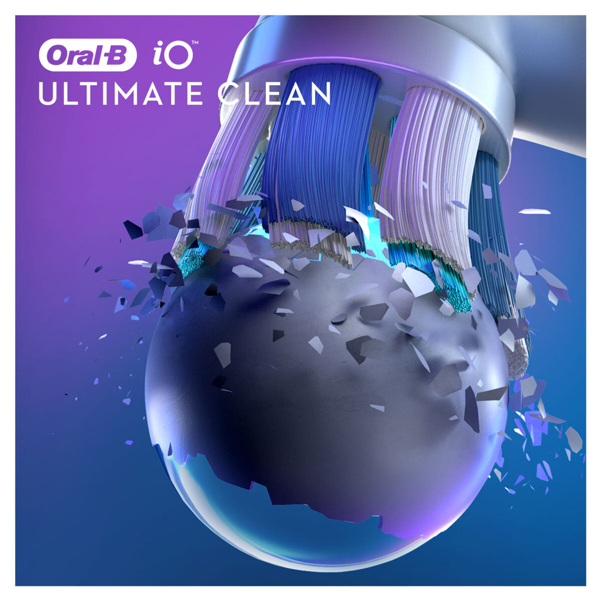 Buy now from NonynanaEssential  Oral B Io Ultimate Clean Brush Heads in White 4 Pack Oral-B