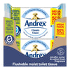 Buy now from NonynanaEssential  Andrex Classic Clean Washlets, 10 X 56 Wipes Andrex