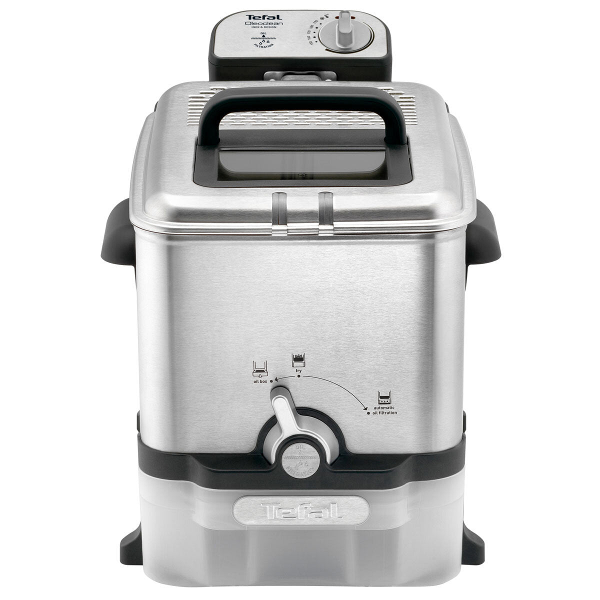 Buy now from NonynanaEssential  Tefal Oleoclean Pro Deep Fryer FR804140 Tefal