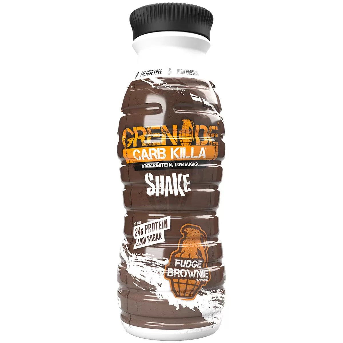 Buy now from NonynanaEssential  Grenade Carb Killa Fudge Brownie High Protein Shake, 8 X 330Ml Grenade