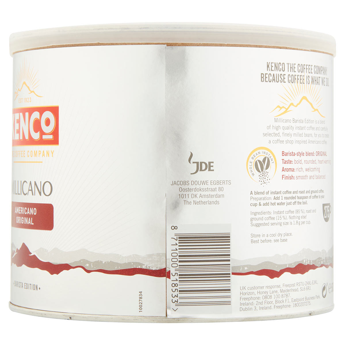 Buy now from NonynanaEssential  Kenco Millicano Americano Original, 500G Kenco