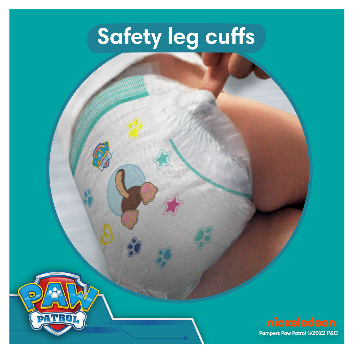 Buy now from NonynanaEssential  Pampers Paw Patrol Baby Dry Nappies Size 3, 234 Pack Pampers