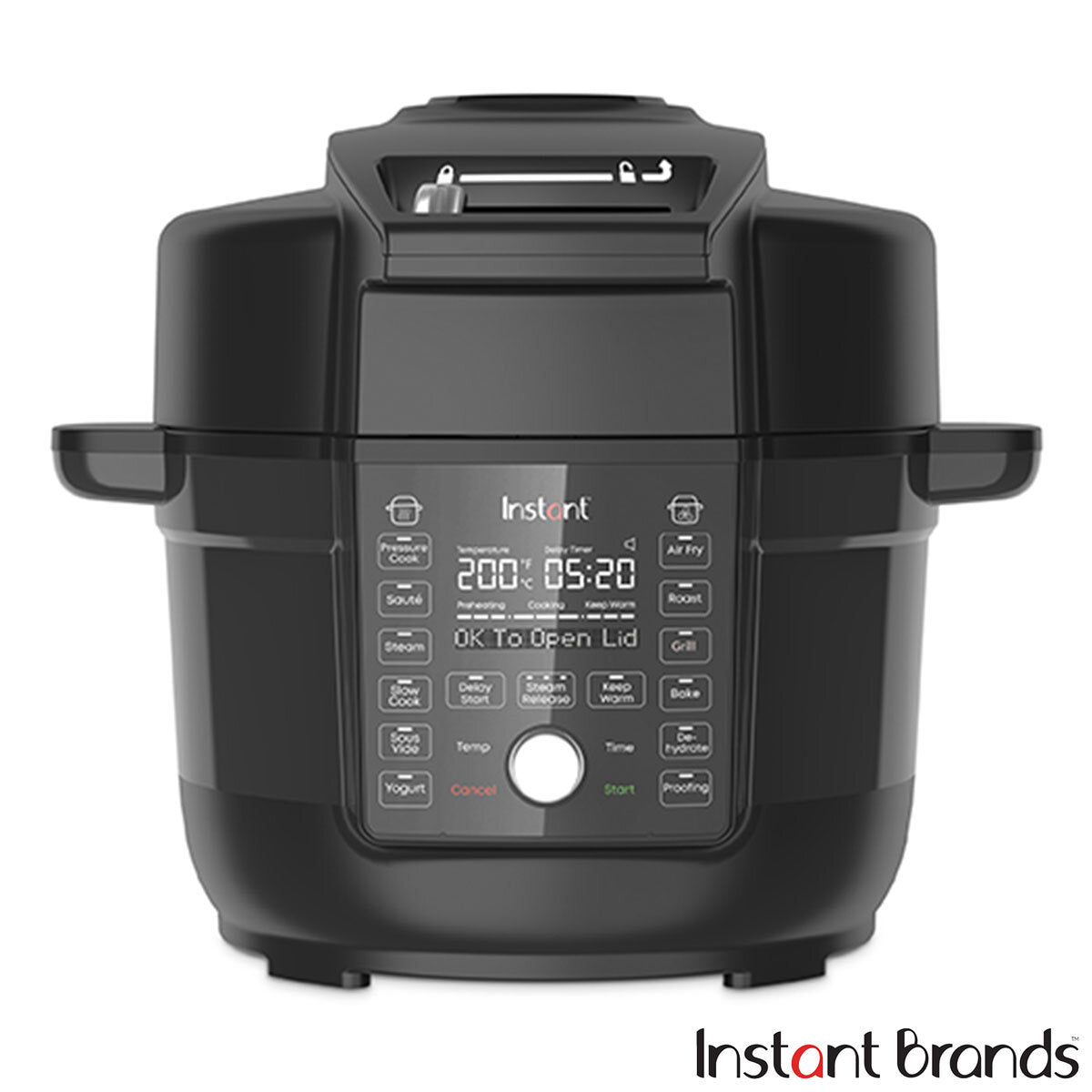 Buy now from NonynanaEssential  Instant Pot Gourmet Crisp Ultimate 13-In-1 Pressure Cooker & Air Fryer, 6.2L Instant Brands