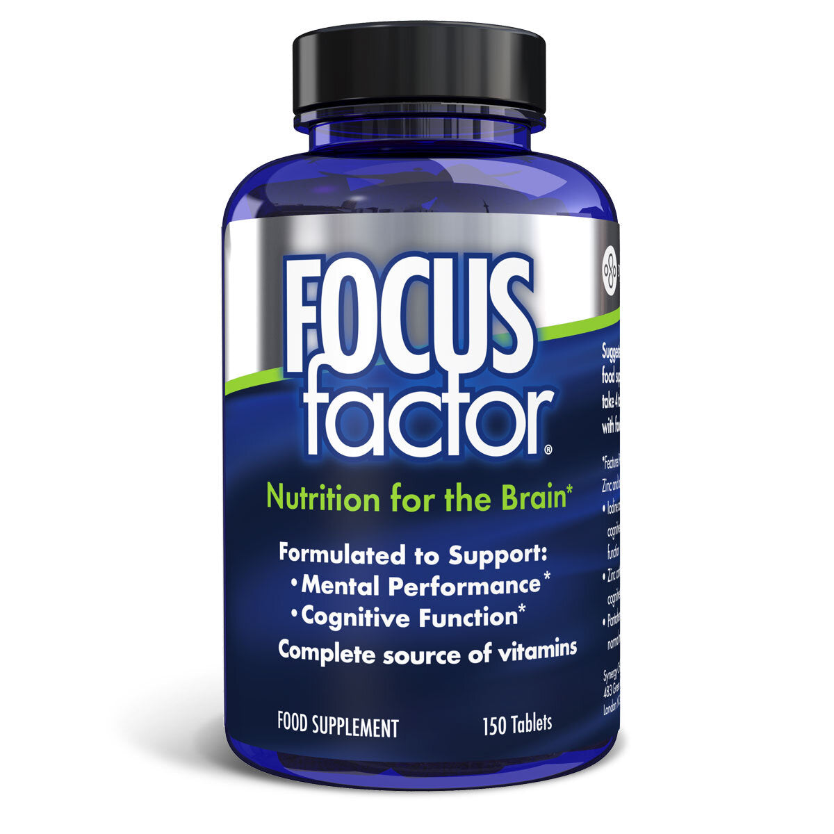 Buy now from NonynanaEssential  Focus Factor Nutrition for the Brain, 150 Tablets Focus Factor