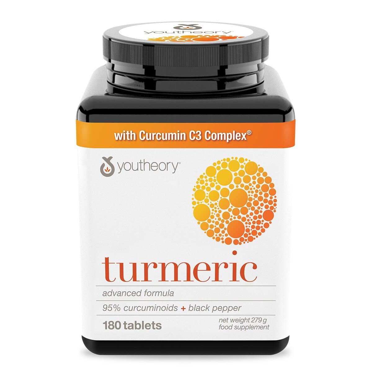 Buy now from NonynanaEssential  Youtheory Turmeric Advanced Formula, 180 Tablets Youtheory