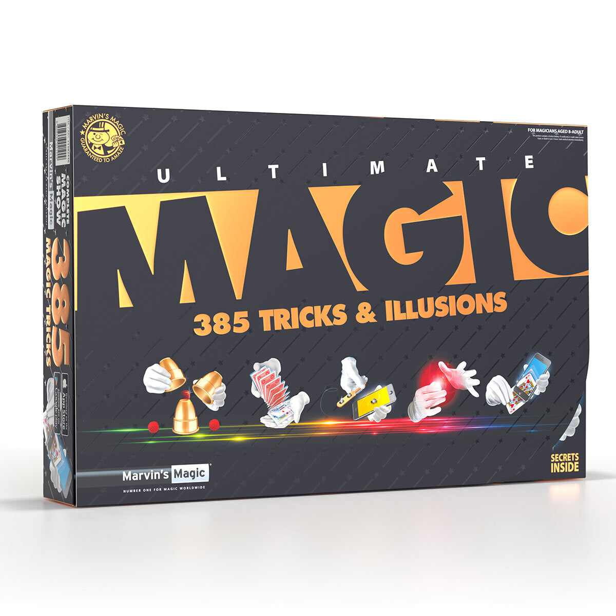 Buy now from NonynanaEssential  Marvins Magic 385 Ultimate Tricks & Illusions (8+ Years) Marvin's Magic