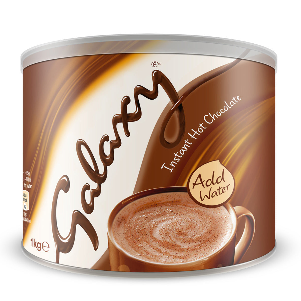 Buy now from NonynanaEssential  Galaxy Instant Hot Chocolate, 1Kg Galaxy