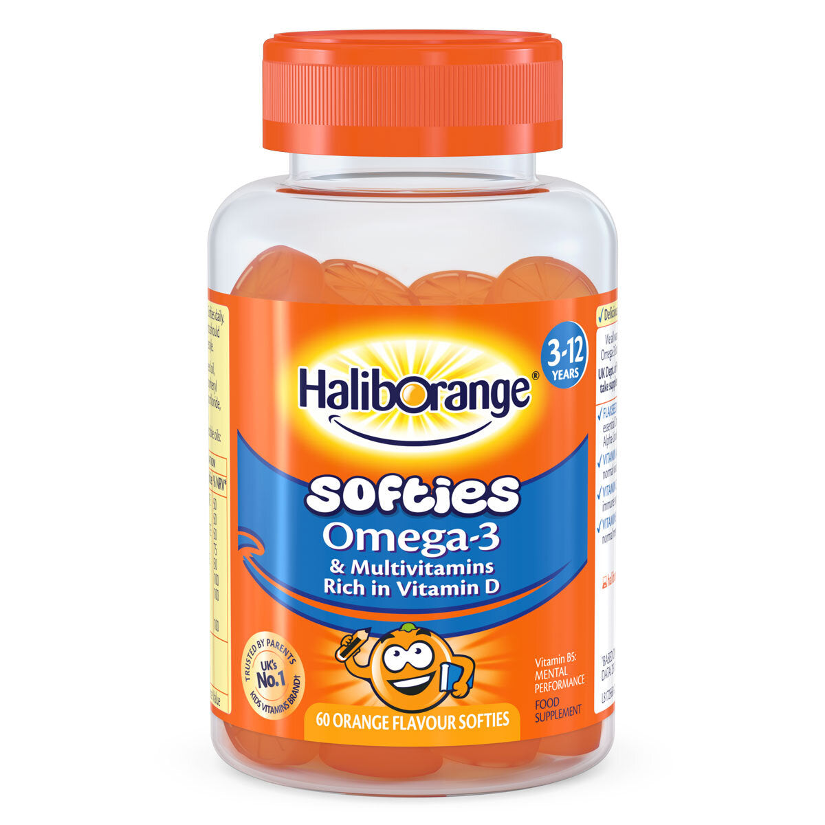 Buy now from NonynanaEssential  Haliborange Softies Omega-3, 3 X 60 Count HalibOrange