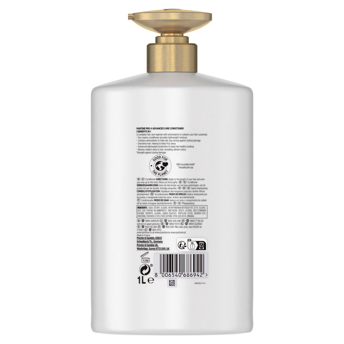 Buy now from NonynanaEssential  Pantene Advanced Care 5-In-1 Conditioner, 1L Pantene