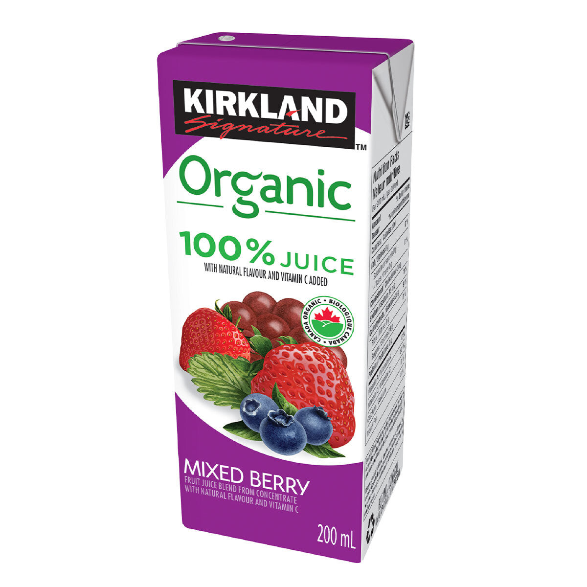 Buy now from NonynanaEssential  Kirkland Signature Organic Juice Boxes, 40 X 200Ml Kirkland Signature