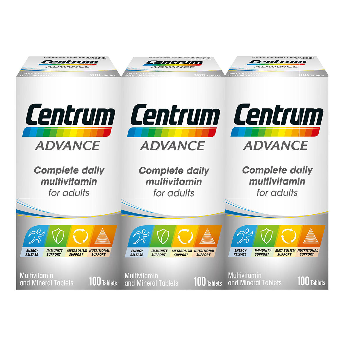 Buy now from NonynanaEssential  Centrum Advanced Vitamins, 3 X 100 Count Centrum