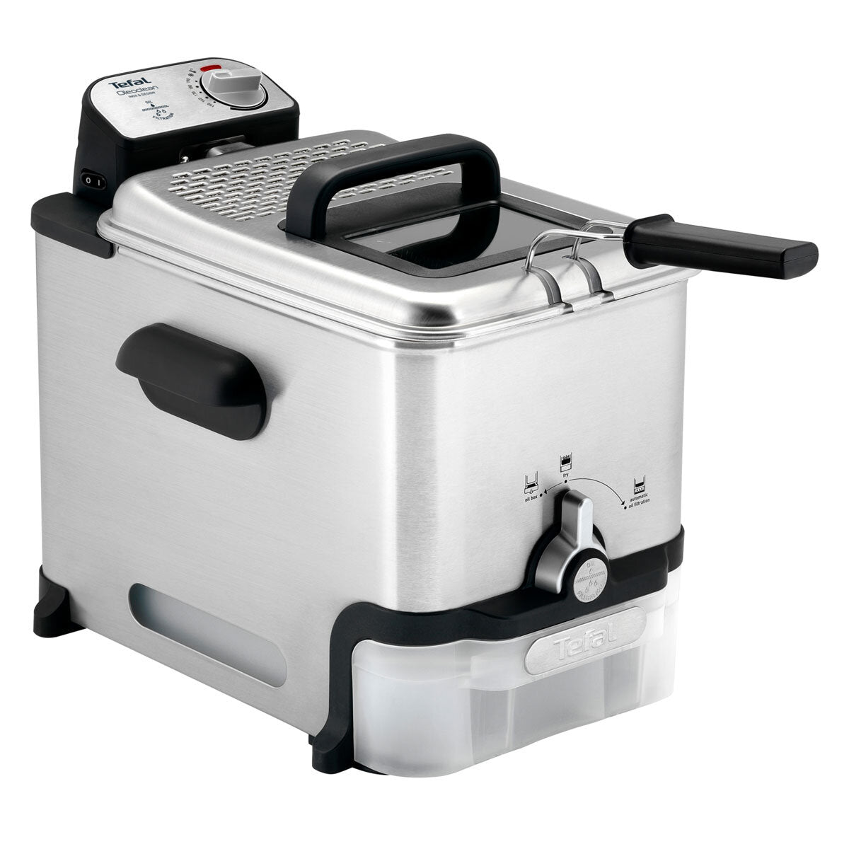 Buy now from NonynanaEssential  Tefal Oleoclean Pro Deep Fryer FR804140 Tefal