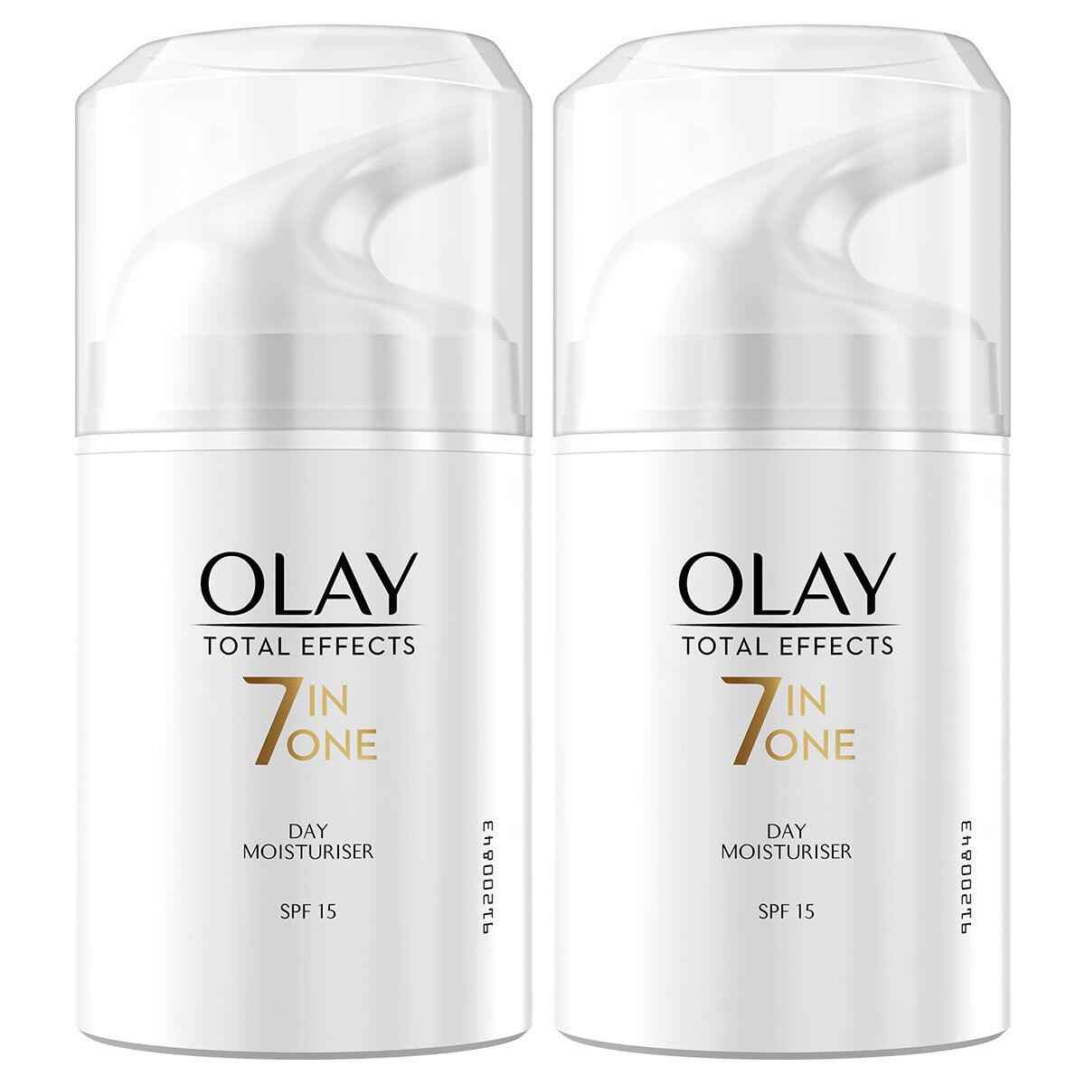 Olay Total Effects Age Defying Moisturiser, 2 X 50Ml - Nonynana