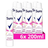 Buy now from NonynanaEssential  Sure Bright Bouquet Anti-Perspirant Deodorant, 6 X 200Ml Sure