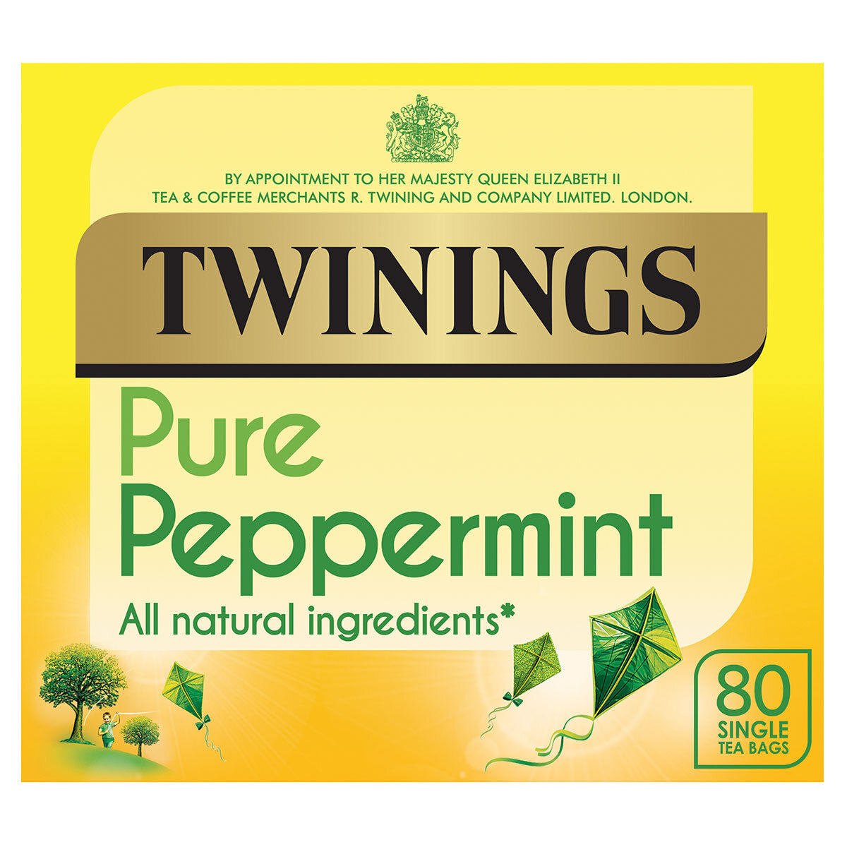 Buy now from NonynanaEssential  Twinings Pure Peppermint Tea Bags, 2 X 80 Tea Bags Twinings