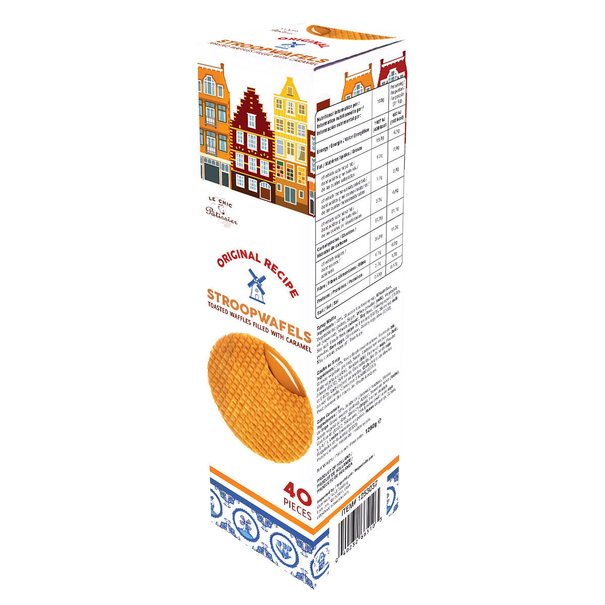 Buy now from NonynanaEssential  Le Chic Patissier Stroopwafels, 40 Pack Le Chic Patissier