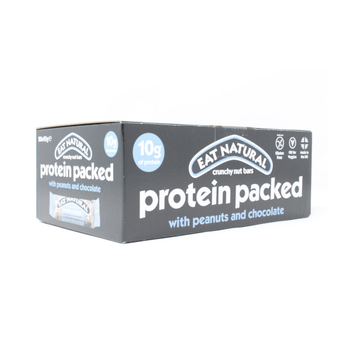 Buy now from NonynanaEssential  Eat Natural Protein Peanut & Chocolate Bars, 20 X 45G Eat Natural