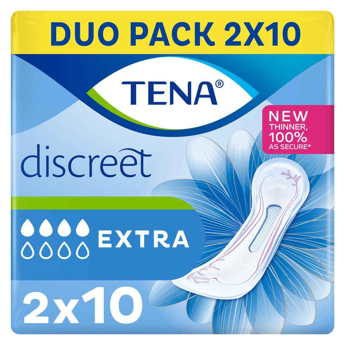 Tena Lady Extra, 2 X 20 Pack - Nonynana