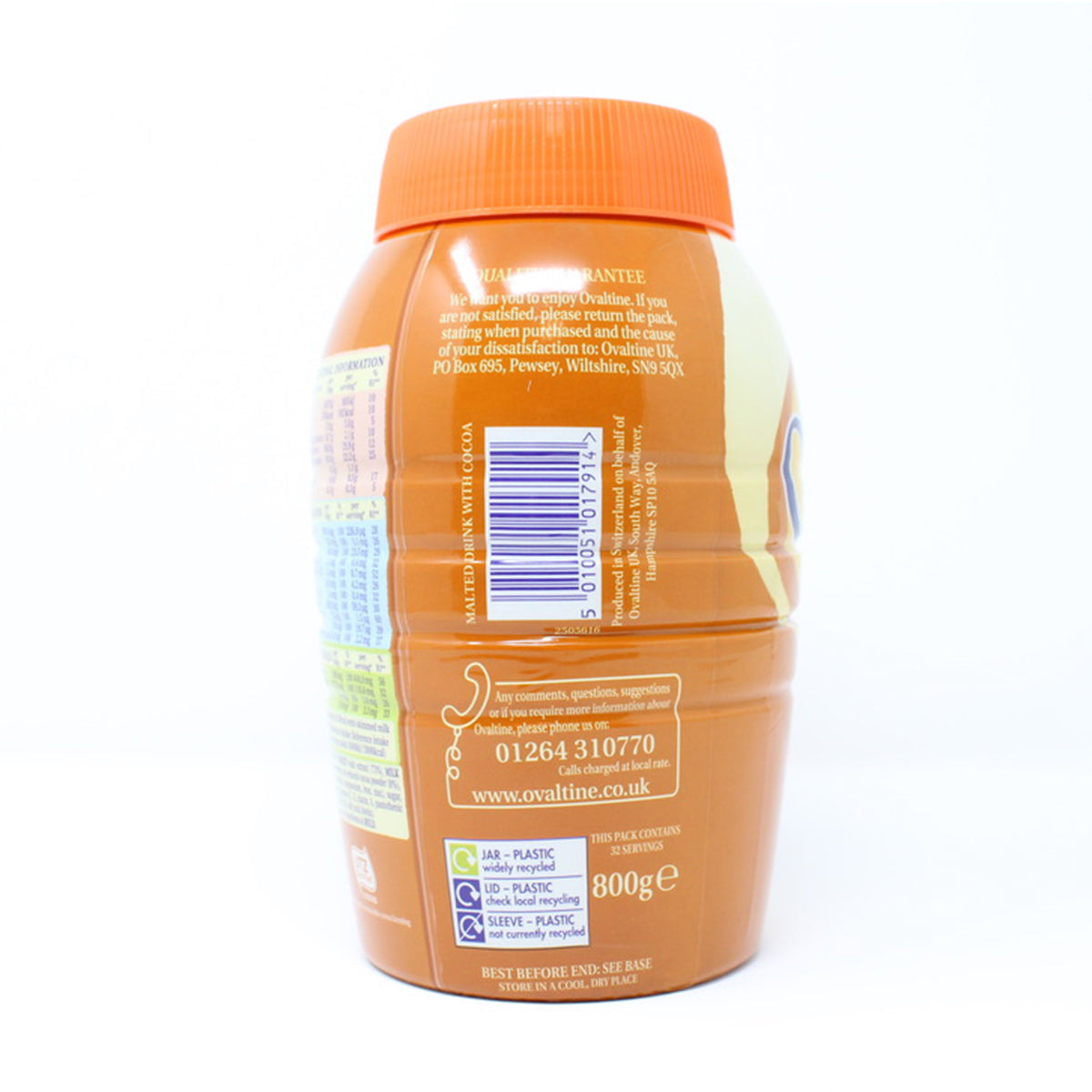 Buy now from NonynanaEssential  Ovaltine Original, 800G Ovaltine