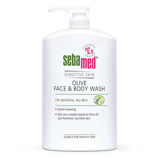 Sebamed Face & Body Wash, 1L - Nonynana