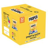 Buy now from NonynanaEssential  Proper Corn Popcorn Sweet & Salty Mixed Case, 32 X 14G Proper Corn