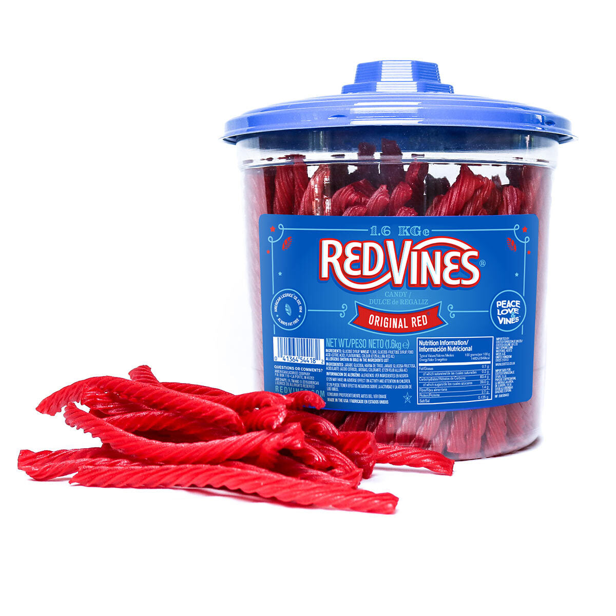 Buy now from NonynanaEssential  Red Vines Original Twists, 1.6Kg Red Vines