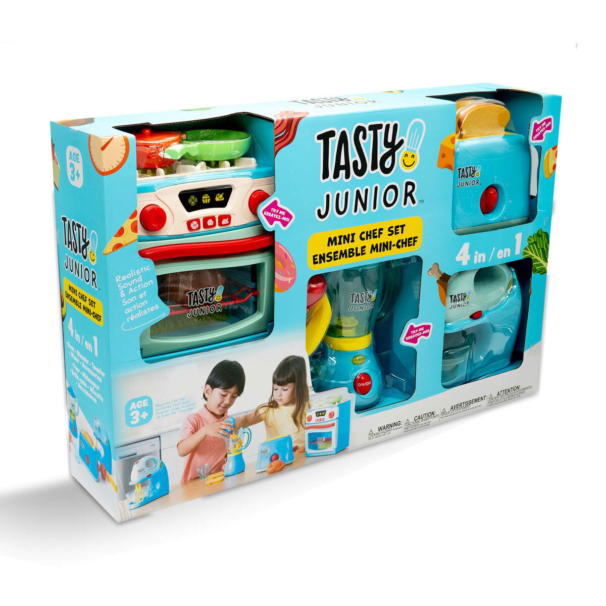 Buy now from NonynanaEssential  Tasty Junior 4-IN-1 Mini Chef Set (3+ Years) Tasty