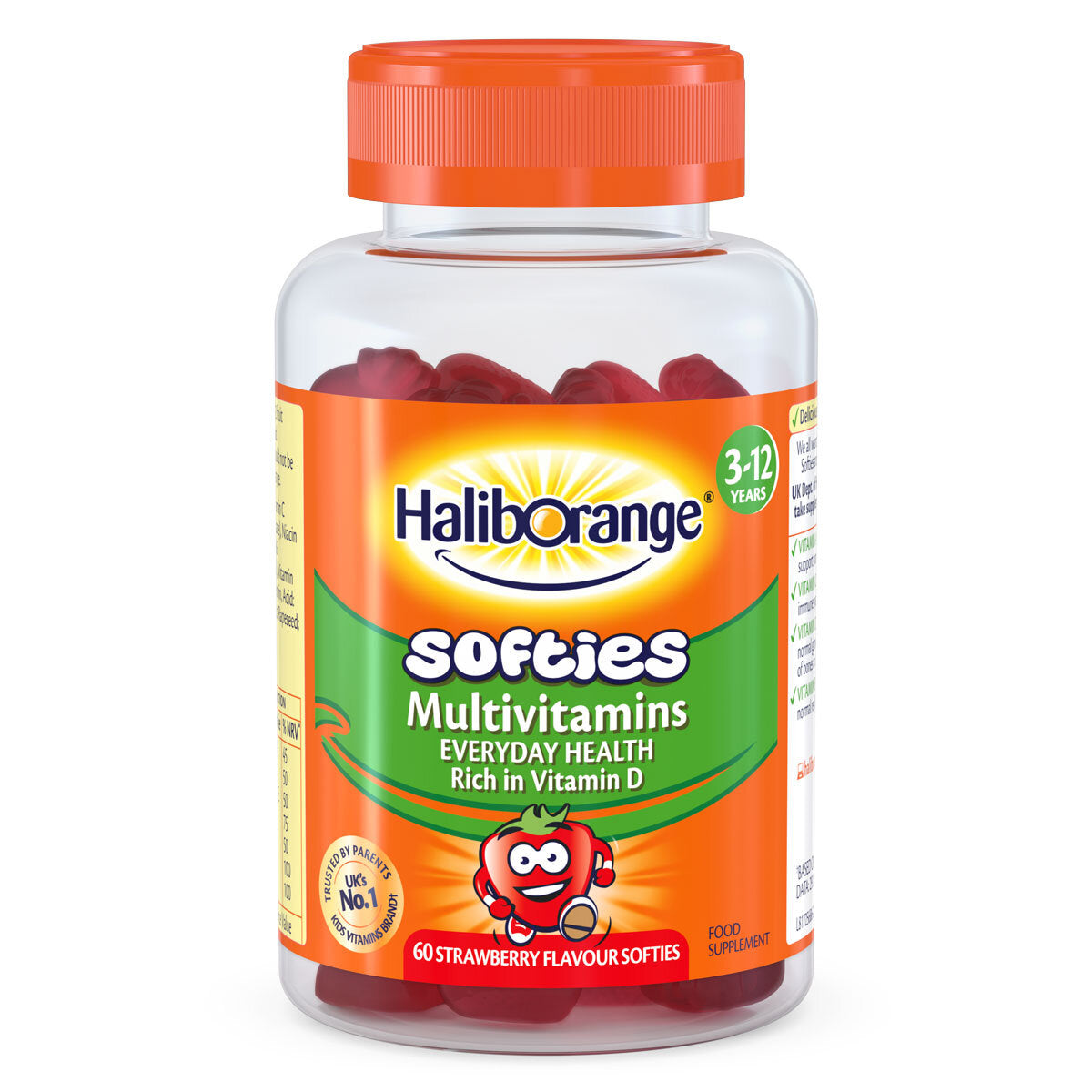 Buy now from NonynanaEssential  Haliborange Softies Strawberry Multivitamins, 3 X 60 Count HalibOrange