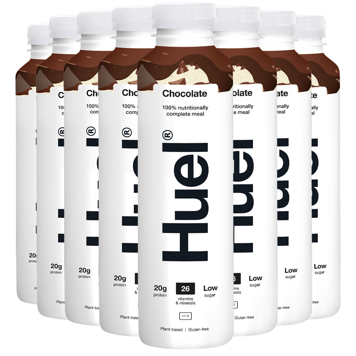 Buy now from NonynanaEssential  Huel Ready to Drink Chocolate, 8 X 500Ml Huel