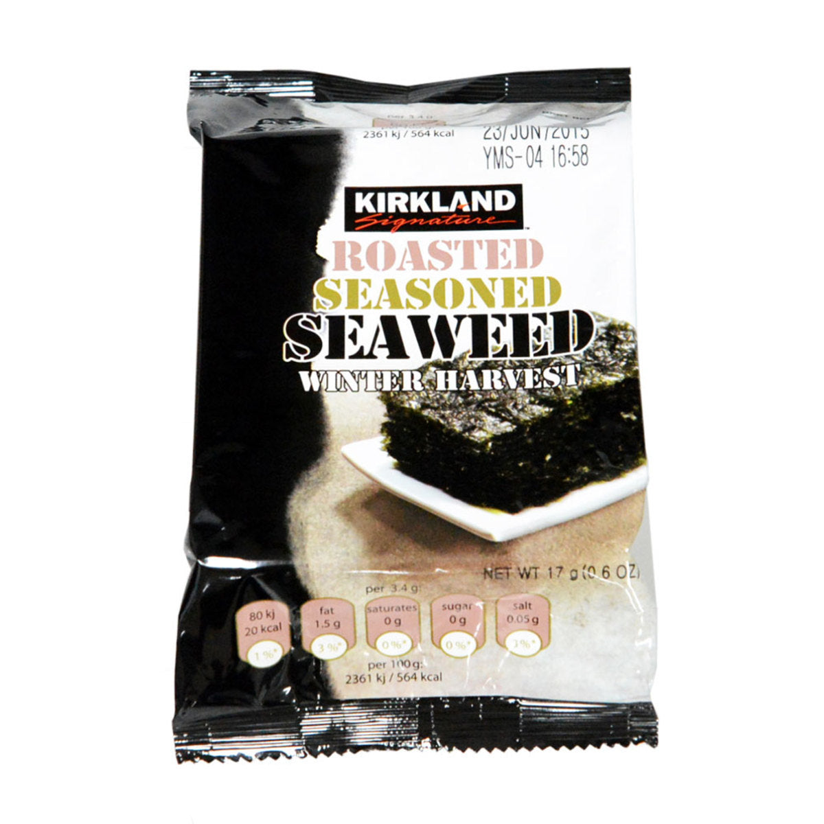 Buy now from NonynanaEssential  Kirkland Signature Roasted Seasoned Seaweed, 10 X 17G Kirkland Signature