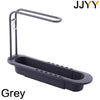 Buy now from NonynanaEssential  JJYY 1PC Kitchen Telescopic Sink Drain Rack Sink Dish Towels Soap Sponge Storage Basket Stonego Kitchen Tools Does not apply