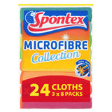 Buy now from NonynanaEssential  Spontex Microfibre Cloths, 24 Pack Spontex